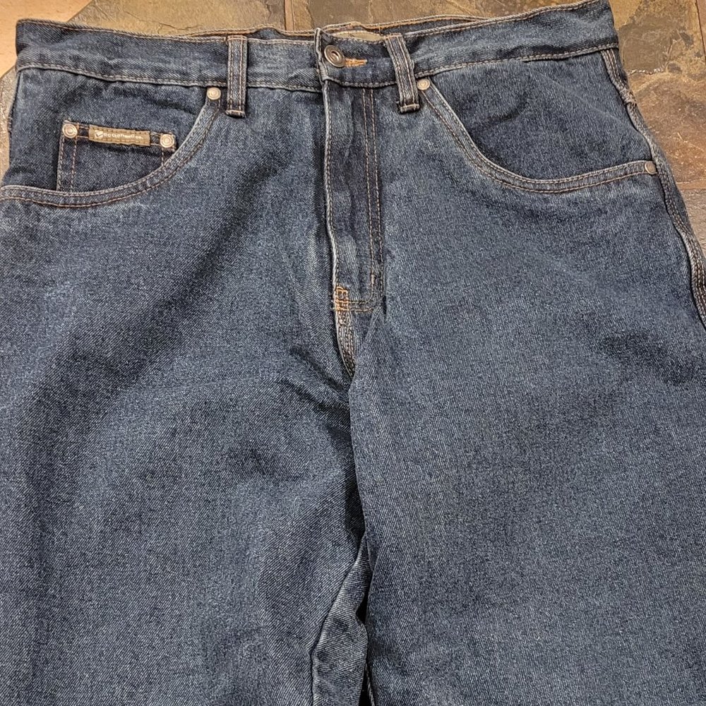 BC Clothing co, Man winter padded Jeans, size 32/32, dark blue